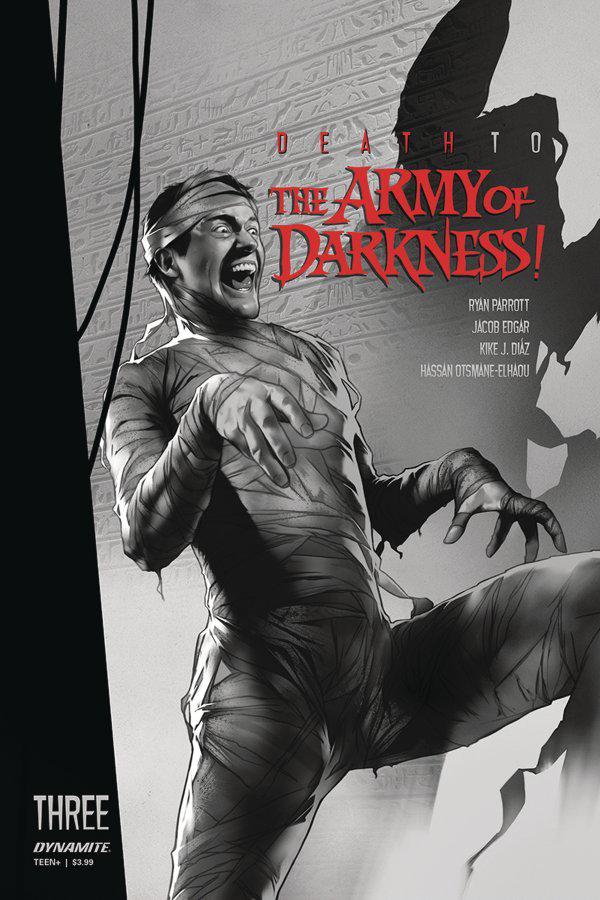 Death to the Army of Darkness [Oliver Black White] #3 (2020) Comic Books Death to the Army of Darkness