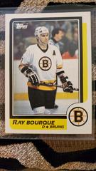Ray Bourque #1 Hockey Cards 1986 Topps Prices