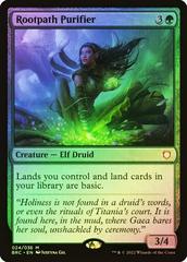 Rootpath Purifier [Foil] #24 Magic Brother's War Commander Prices