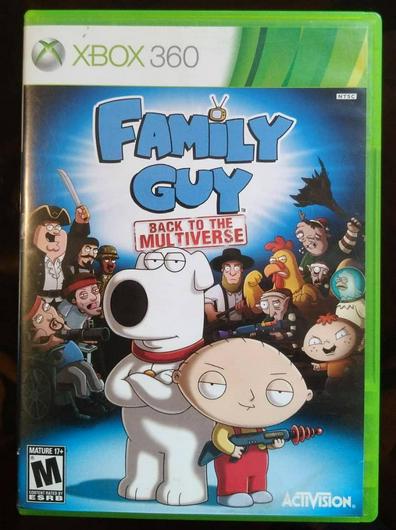 Family Guy: Back To The Multiverse | Item, Box, and Manual | Xbox 360