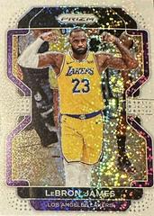 LeBron James [White Sparkle Prizm] Basketball Cards 2021 Panini Prizm Prices