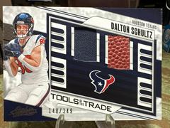 Dalton Schultz #TOTT-DS Football Cards 2023 Panini Absolute Tools of the Trade Prices