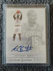Anthony Bennett [Rookie Auto] Basketball Cards 2013 Panini Signatures Prices