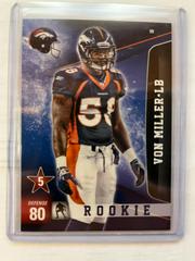 Von Miller #99 Football Cards 2011 Panini Adrenalyn XL Prices