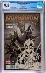 Guardians of the Galaxy [Deadpool Sketch Cover] Comic Books Guardians of the Galaxy Prices