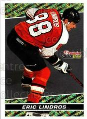 Eric Lindros Hockey Cards 1993 Topps Premier Black Gold Prices