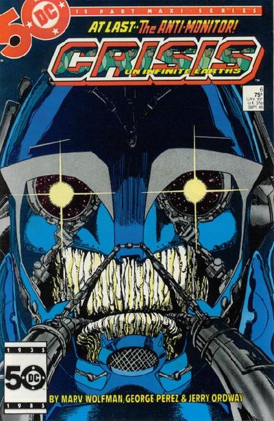 Crisis on Infinite Earths #6 (1985) Comic Books Crisis on Infinite Earths