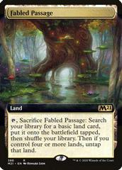 Fabled Passage [Extended Art] Magic Core Set 2021 Prices