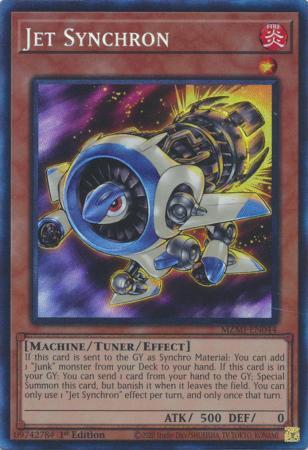 Jet Synchron [Collector's Rare] MZMI-EN044 YuGiOh Maze of Millennia