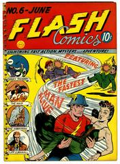 Flash Comics #6 (1940) Comic Books Flash Comics Prices