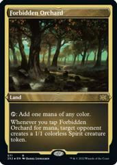 Forbidden Orchard [Foil Etched] Magic Double Masters 2022 Prices