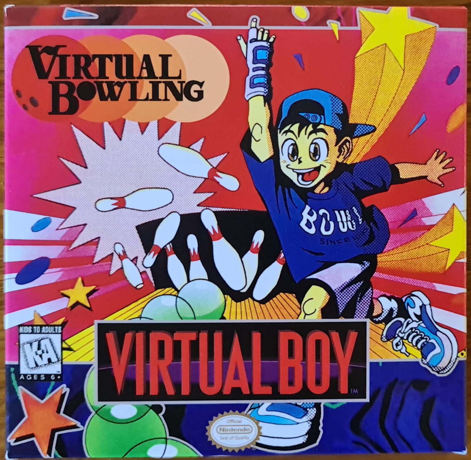 Virtual Bowling [Homebrew] Virtual Boy