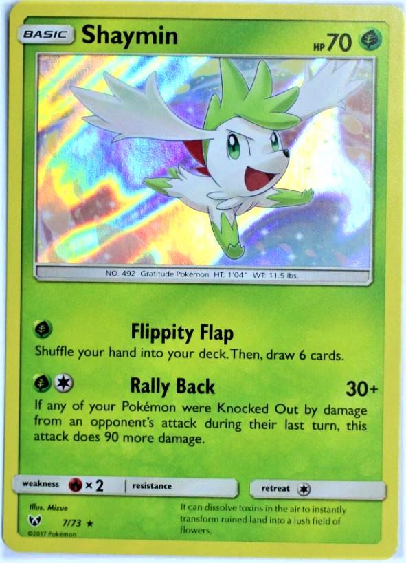 Shaymin 7 Prices Pokemon Shining Legends Pokemon Cards