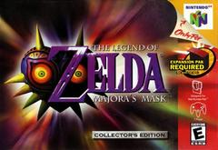 Front Cover | Zelda Majora's Mask [Collector's Edition] Nintendo 64
