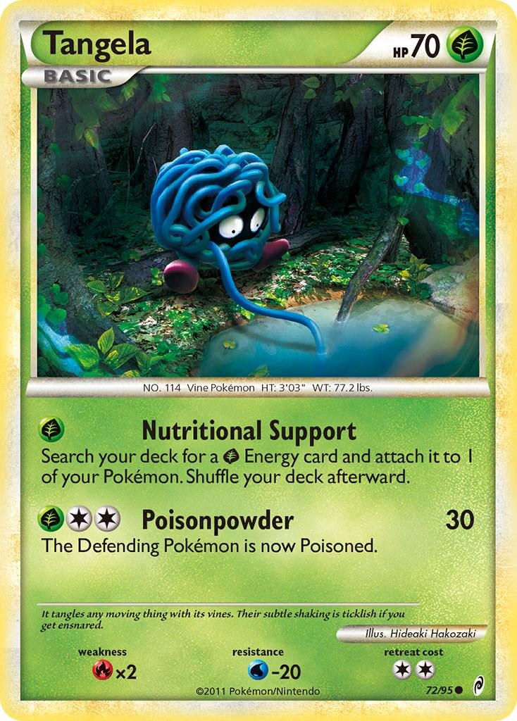 Tangela #72 Pokemon Call of Legends