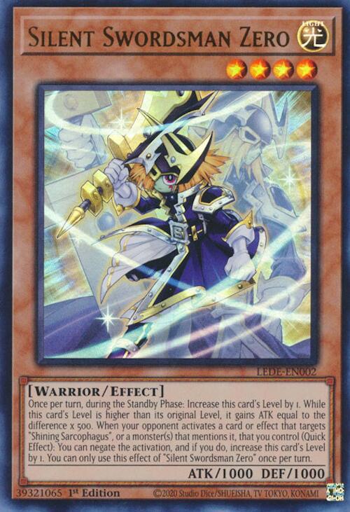 Silent Swordsman Zero LEDE-EN002 YuGiOh Legacy of Destruction