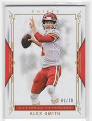 Alex Smith [Holo Gold] #6 Football Cards 2017 Panini National Treasures Prices