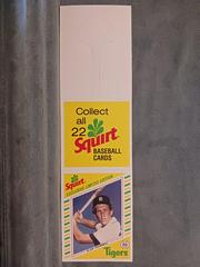 Alan Trammell [White Top, Complete Panel] #4 Baseball Cards 1982 Squirt Panel Prices