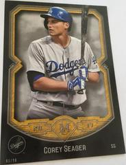 Corey Seager [5x7 Gold] #15 Baseball Cards 2017 Topps Museum Collection Prices