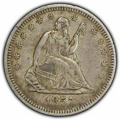 1857 O Coins Seated Liberty Quarter Prices
