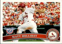 Matt Holiday #213 Baseball Cards 2011 Topps Opening Day Prices