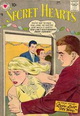 Secret Hearts #44 (1958) Comic Books Secret Hearts Prices