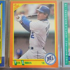 Pete O'Brien #23T Baseball Cards 1990 Score Traded Prices