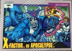 X-Factor vs. Apocalypse Marvel 1991 Universe Prices
