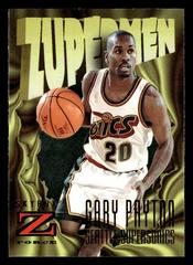 Gary Payton Basketball Cards 1996 Skybox Z Force Prices