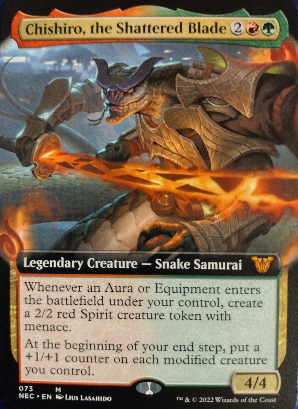 Chishiro, the Shattered Blade [Extended Art] #73 Prices | Magic New ...