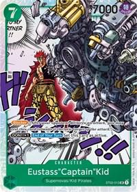 Eustass Captain Kid ST02-013 One Piece Starter Deck 2: Worst Generation