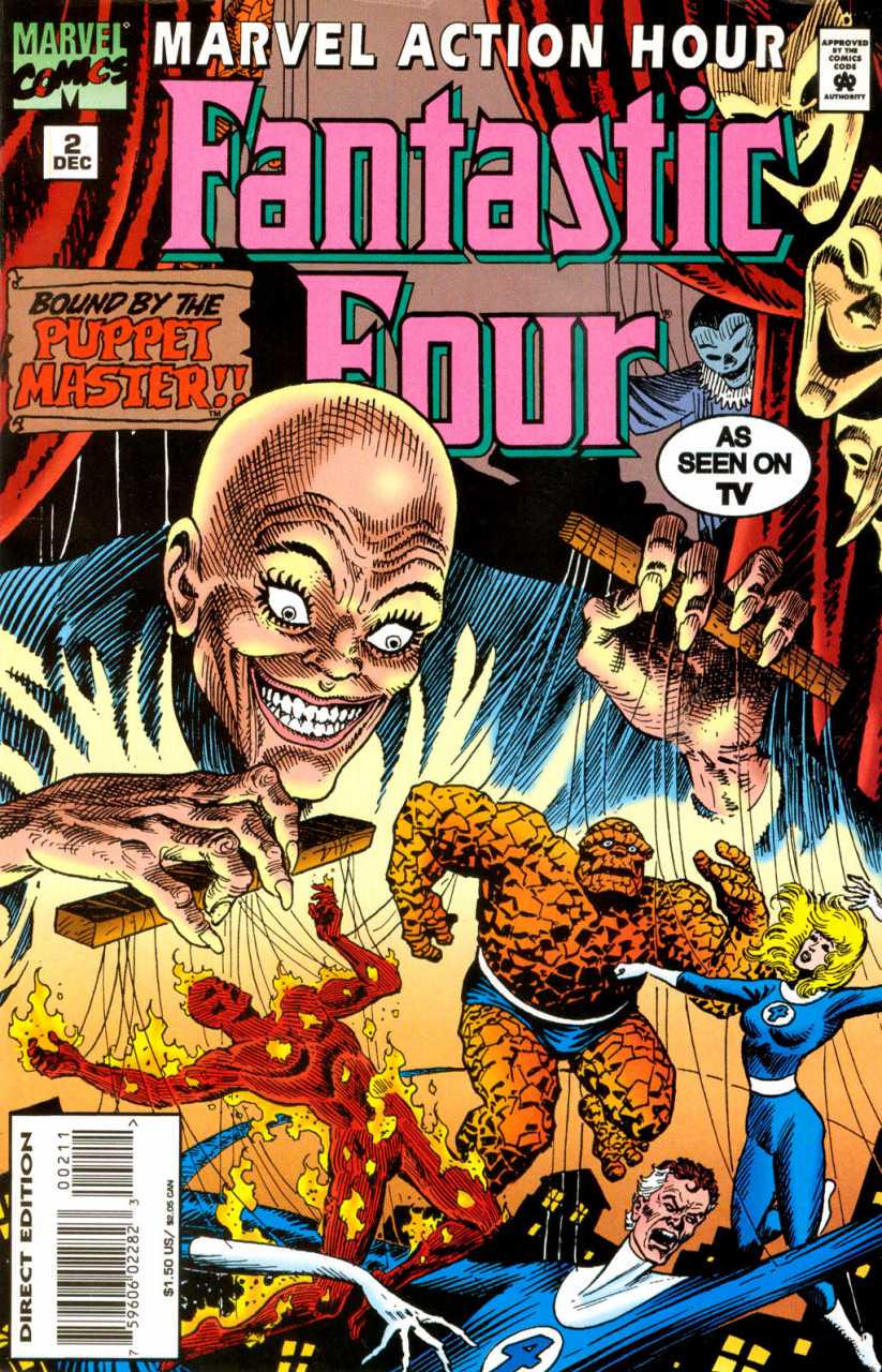 Marvel Action Hour: Fantastic Four #2 (1994) Comic Books Marvel Action Hour: Fantastic Four