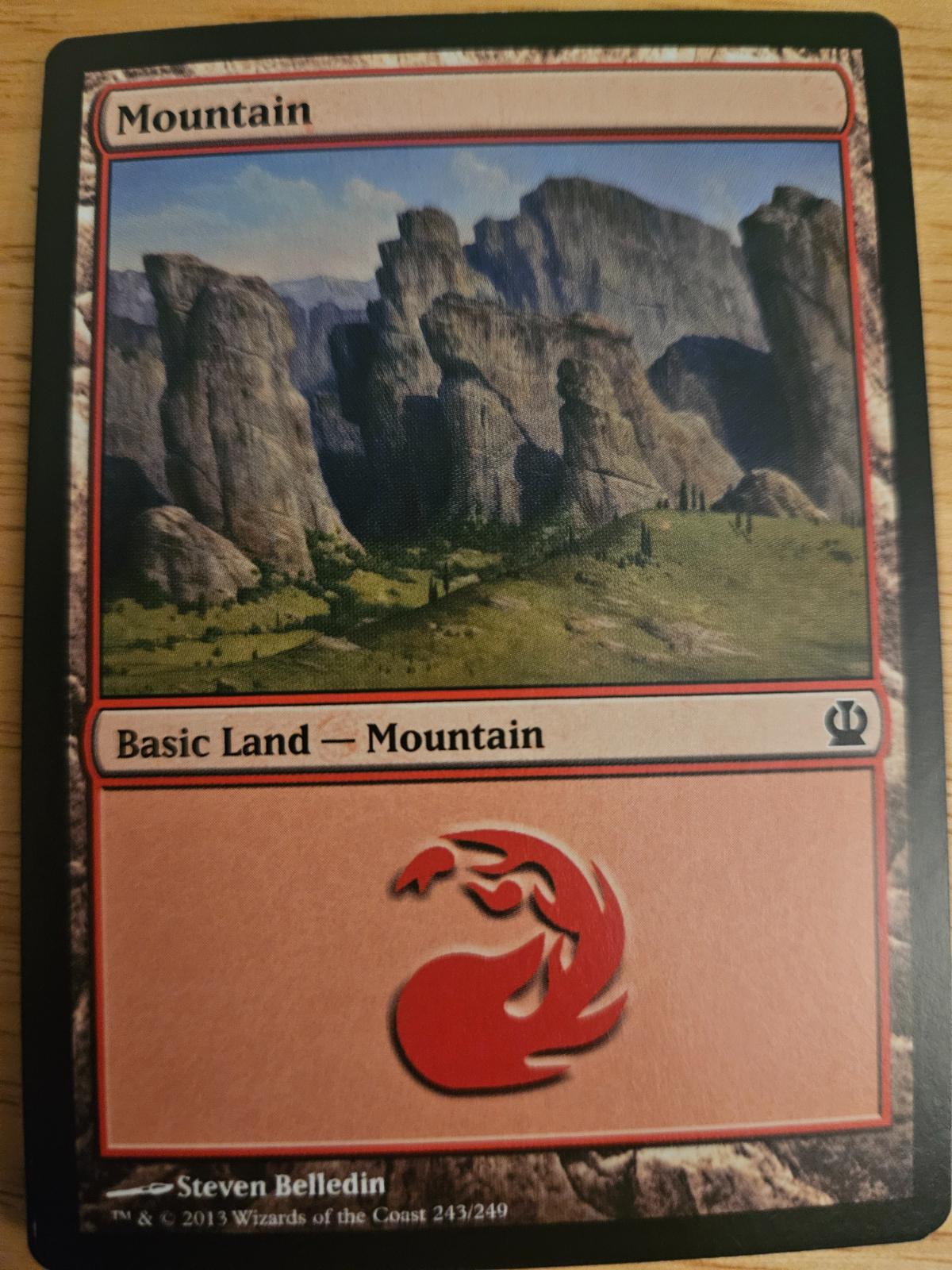 Mountain #243 Magic Theros