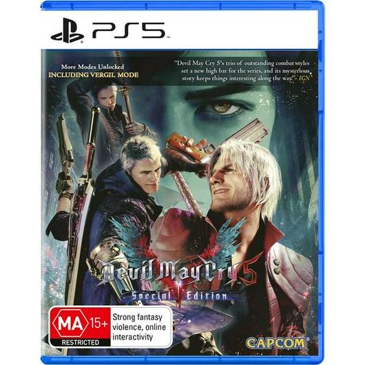 Devil May Cry 5 Special Edition Cover Art