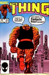 The Thing #23 (1985) Comic Books The Thing Prices
