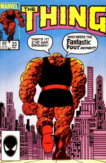 The Thing #23 (1985) Cover Art
