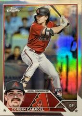 Corbin Carroll [Refractor] Baseball Cards 2023 Topps Chrome Prices