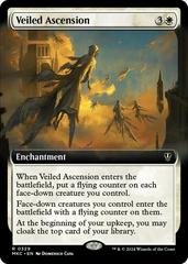 Veiled Ascension [Extended Art] #329 Magic Murders at Karlov Manor Commander Prices