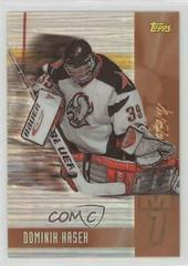 Dominik Hasek [Bronze Refractor] Hockey Cards 1998 Topps Mystery Finest Prices