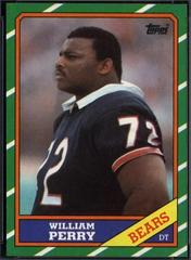 William Perry Football Cards 1986 Topps Prices
