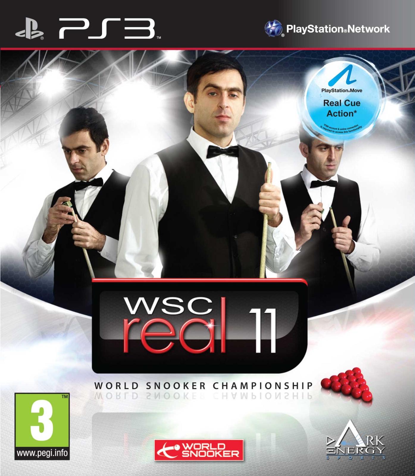 WSC Real 11: World Snooker Championship PAL Playstation 3