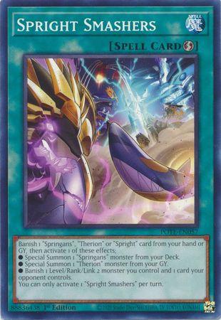 Spright Smashers [1st Edition] POTE-EN057 YuGiOh Power Of The Elements