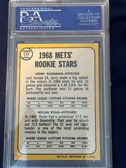 Back Of Card | Mets Rookie Stars [Nolan Ryan] Baseball Cards 1968 Topps