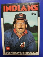 Tom Candiotti #18T Baseball Cards 1986 Topps Traded Prices