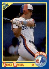 Larry Walker #631 Baseball Cards 1990 Score Prices