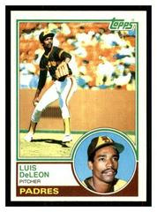 Luis DeLeon #323 Baseball Cards 1983 O Pee Chee Prices