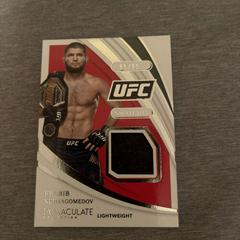 Khabib Nurmagomedov #S-KBN Ufc Cards 2021 Panini Immaculate UFC Swatches Prices