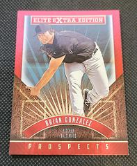 Brian Gonzalez #132 Baseball Cards 2015 Panini Elite Extra Edition Prices
