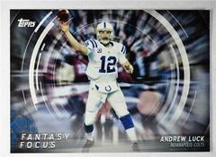 Andrew Luck #FF-AL Football Cards 2015 Topps Fantasy Focus Prices