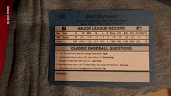 Back  | Bert Blyleven Baseball Cards 1990 Classic